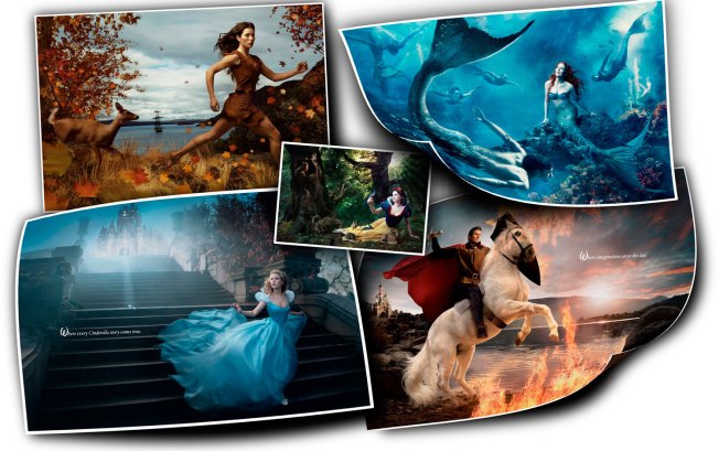 And below some of the beautiful Disney Dream Portraits by Annie Leibovitz